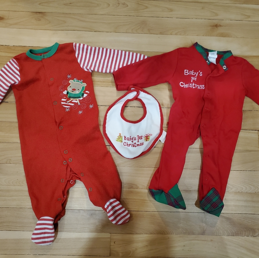 Infant Christmas outfit lot - Picture 1 of 1